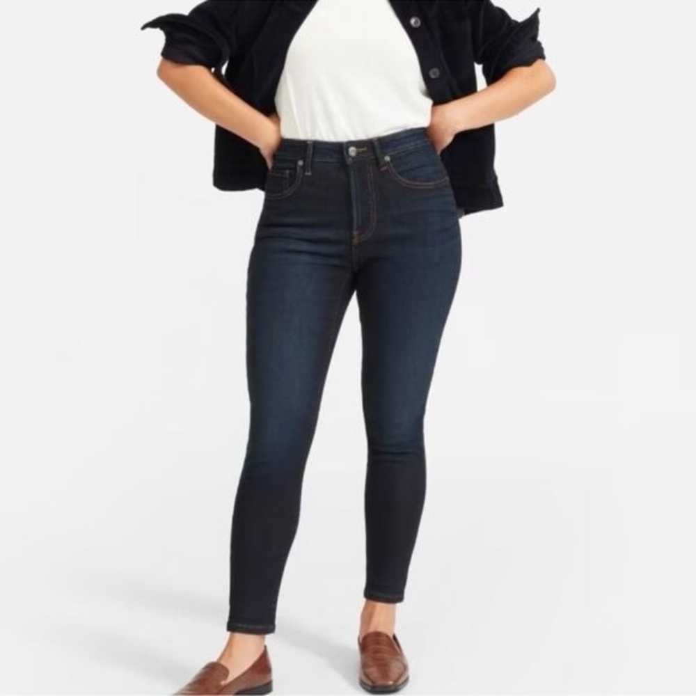 Everlane The Curvy High Rise Skinny Jean Crop 28